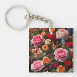 Bloemenborstel Sleutelhanger – Betekenisvol cadeau