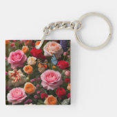 Bloemenborstel Sleutelhanger – Betekenisvol cadeau (Achterkant)