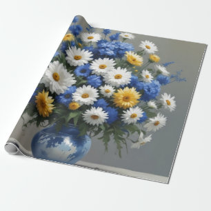 Bloemenbos Elegante Waterverf Cadeaupapier