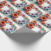 Bloemenbos Elegante Waterverf Cadeaupapier (Hoek)