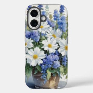 Bloemenbos Elegante Waterverf iPhone 16 Hoesje