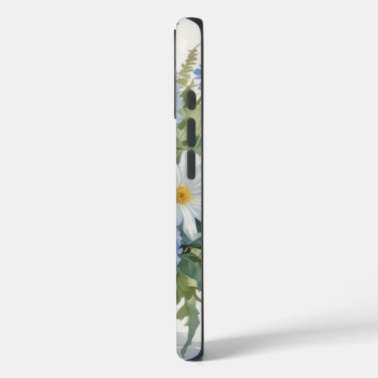 Bloemenbos Elegante Waterverf Case-Mate iPhone Case (Achterkant / Links)