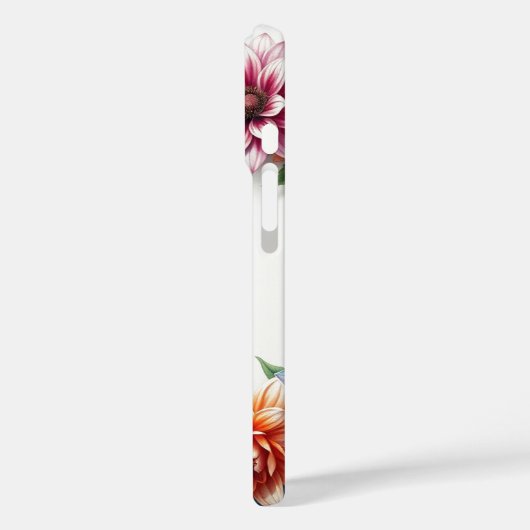 Bloemenbos Elegante Waterverf Case-Mate iPhone Case (Achterkant / Links)