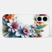 Bloemenbos Elegante Waterverf Case-Mate iPhone Case (Achterkant (horizontaal))