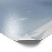 Bloemenbos Elegante Waterverf Foto Afdruk (Hoek)