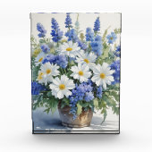 Bloemenbos Elegante Waterverf Fotoblokken (Voorkant)