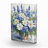 Bloemenbos Elegante Waterverf Fotoblokken (Rechts)