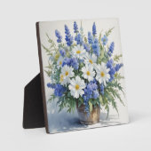 Bloemenbos Elegante Waterverf Fotoplaat (Voorkant)