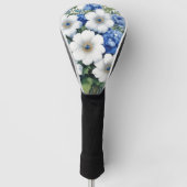 Bloemenbos Elegante Waterverf Golfheadcover (Voorkant)