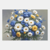 Bloemenbos Elegante Waterverf Inpakpapier Vel (Voorkant 3)