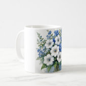 Bloemenbos Elegante Waterverf Koffiemok (Voorkant links)