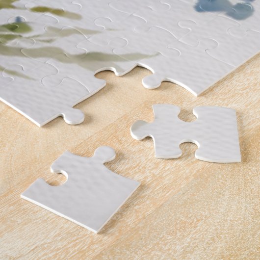 Bloemenbos Elegante Waterverf Legpuzzel (Zijkant)