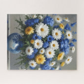 Bloemenbos Elegante Waterverf Legpuzzel (Horizontaal)