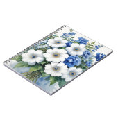 Bloemenbos Elegante Waterverf Notitieboek (Linkerzijde)