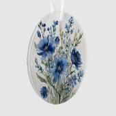 Bloemenbos Elegante Waterverf Ornament (voorkant)