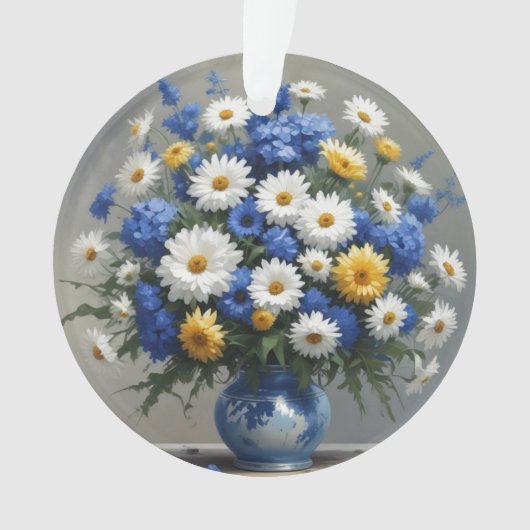 Bloemenbos Elegante Waterverf Ornament (voorkant)