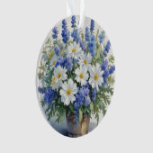 Bloemenbos Elegante Waterverf Ornament (voorkant)