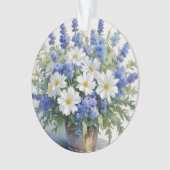 Bloemenbos Elegante Waterverf Ornament (voorkant)