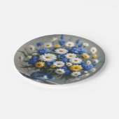 Bloemenbos Elegante Waterverf Papieren Bordje (Gekanteld)