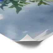 Bloemenbos Elegante Waterverf Perfect Poster (Hoek)