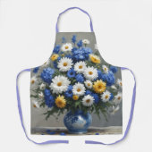 Bloemenbos Elegante Waterverf Schort (Voorkant)