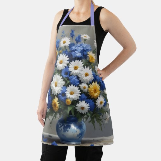 Bloemenbos Elegante Waterverf Schort (Insitu)