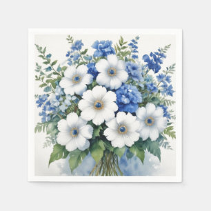 Bloemenbos Elegante Waterverf Servet