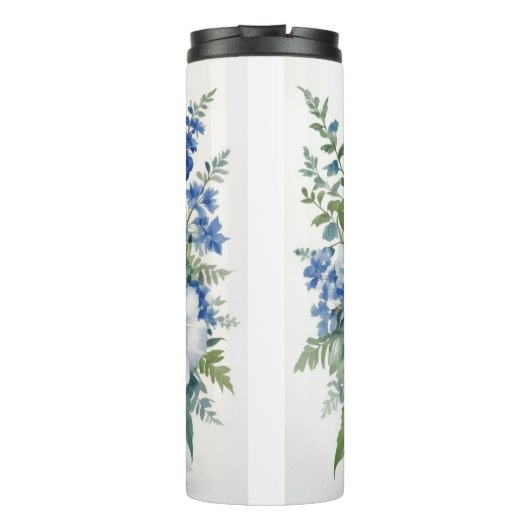 Bloemenbos Elegante Waterverf Thermosbeker (Achterkant)