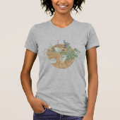 Bloemenbos in mand t-shirt (Voorkant)
