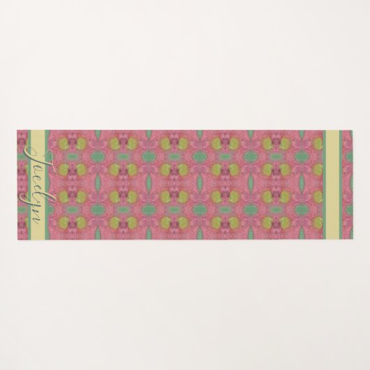 Bloemenbos vloer Yoga Mat (Achterkant (horizontaal))