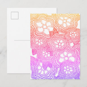 BLOEMENBREI Ansichtkaart II Briefkaart