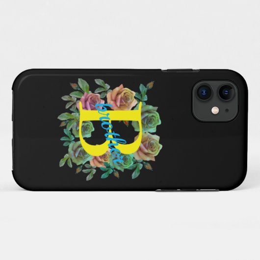 BLOEMENBROER AANGEPASTE BRIEF Case-Mate iPhone CASE (Achterkant (horizontaal))