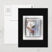 bloemenbruid briefkaart (Voorkant / Achterkant)