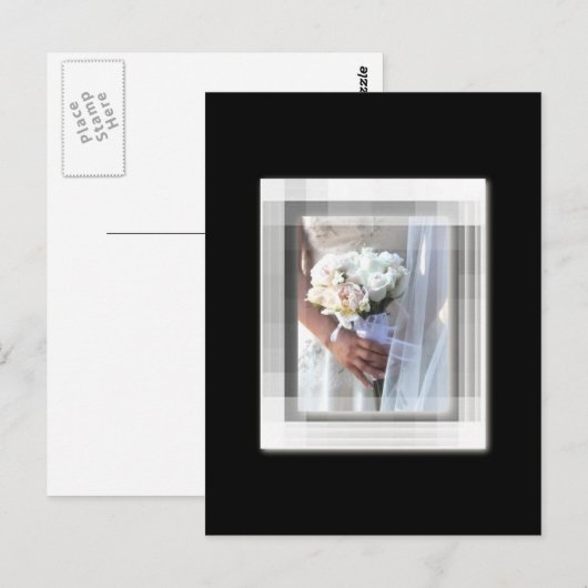 bloemenbruid briefkaart (Voorkant / Achterkant)