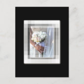 bloemenbruid briefkaart (Voorkant)