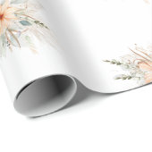 bloemenbruid cadeaupapier (Rol Hoek)