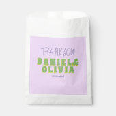 bloemenbruiloft bedankzakje (Voorkant)