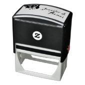 Bloemenbruiloft Briefpapier Zelfinkt Rubber Stamp Zelfinktende Stempel (Product)