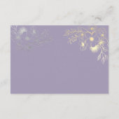 bloemenbruiloft Details Informatiekaartje (Achterkant)