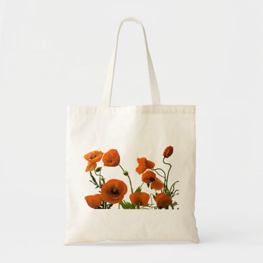 Bloemenbruiloften bruidsmeisje cadeau gunst Oranje Tote Bag (Voorkant)
