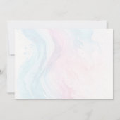 Bloemenbrunch en bubbelig Vrijgezellenfeest Bedankkaart (Achterkant)