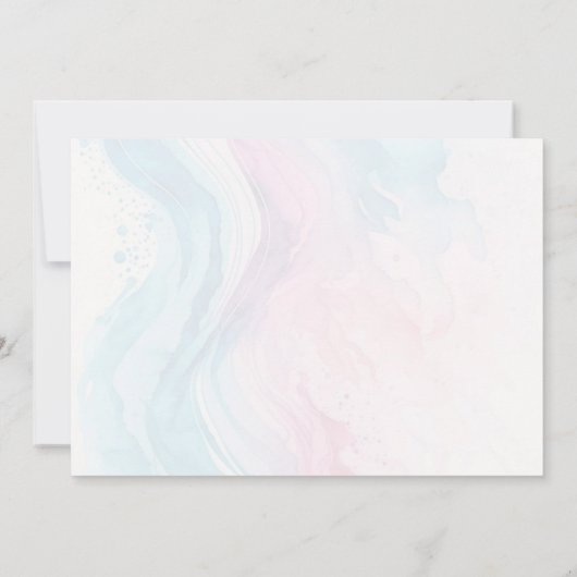 Bloemenbrunch en bubbelig Vrijgezellenfeest Bedankkaart (Achterkant)