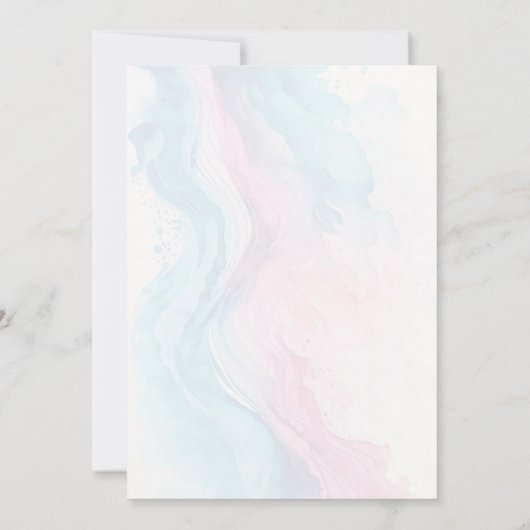 Bloemenbrunch en bubbelig Vrijgezellenfeest Bedankkaart (Achterkant)