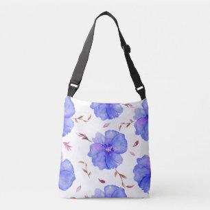 Bloemencadeau voor mama Crossbody Canvas tas