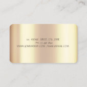 Bloemencake mixer Chic Drips Bakkerij Visitekaartje (Achterkant)