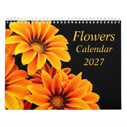 Bloemencalender 2027 kalender (Hoes)