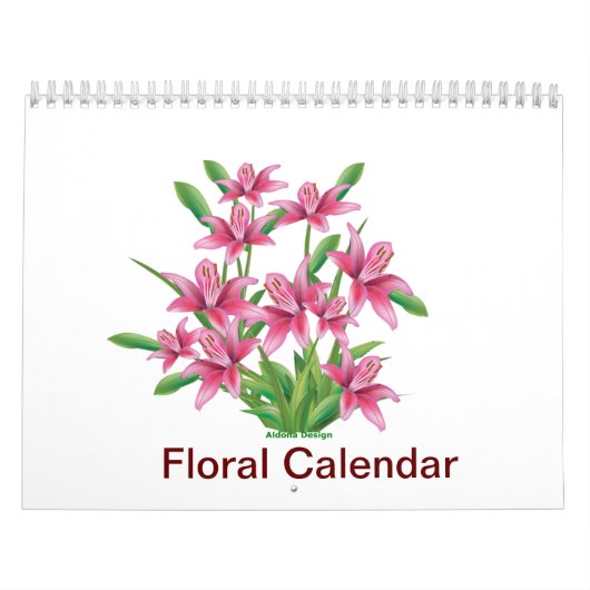 Bloemencalender  kalender (Hoes)