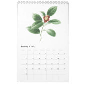 Bloemencalender van Ho Mang Hang 2026 Kalender (Feb 2027)