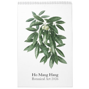 Bloemencalender van Ho Mang Hang 2026 Kalender