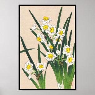 Bloemencalender van Japan Kawarazaki Shodo japan Poster